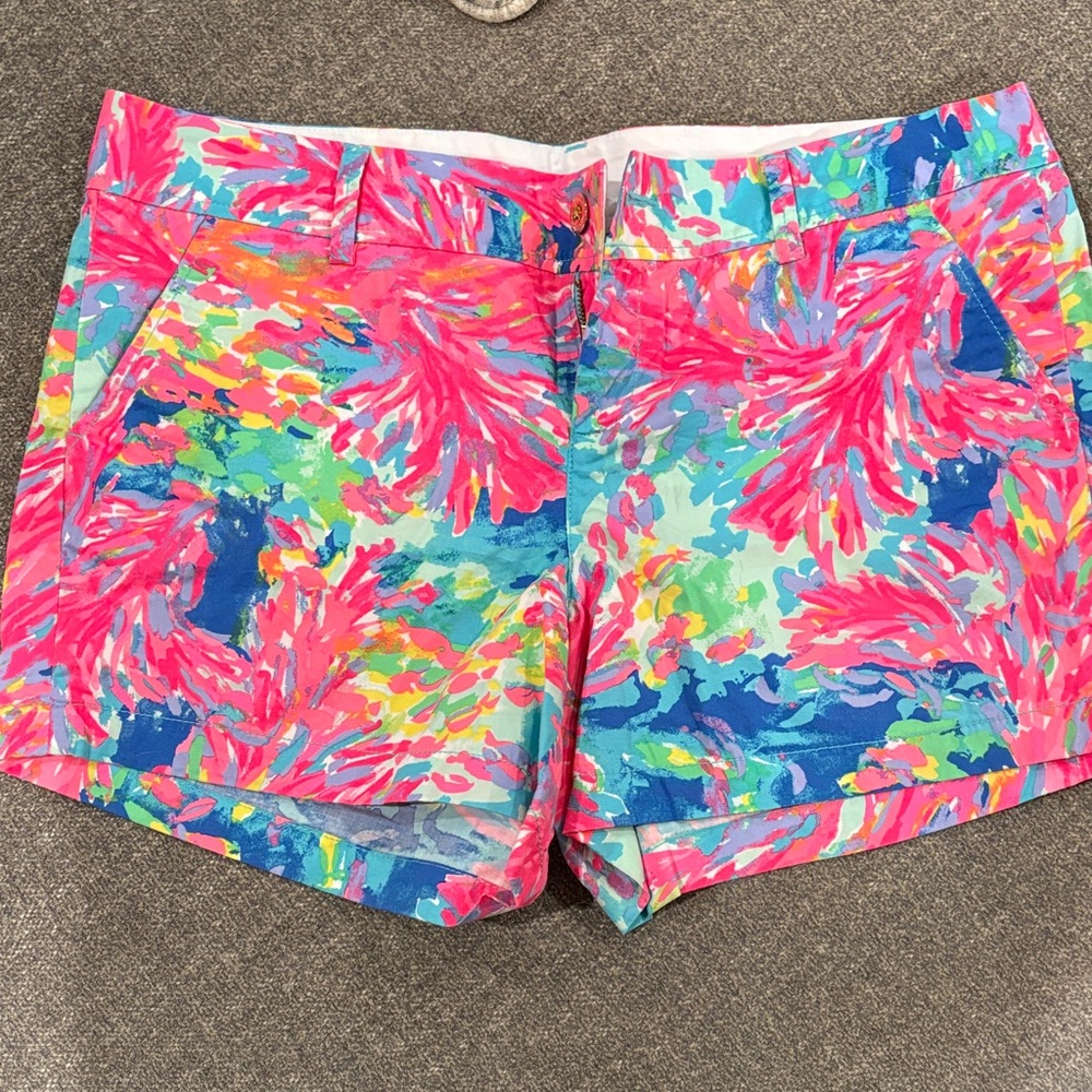 Lilly Pulitzer Vibrant Multicolor Women's Shorts